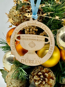 Dublin All Ireland Final 2023 Tree Decoration Bauble