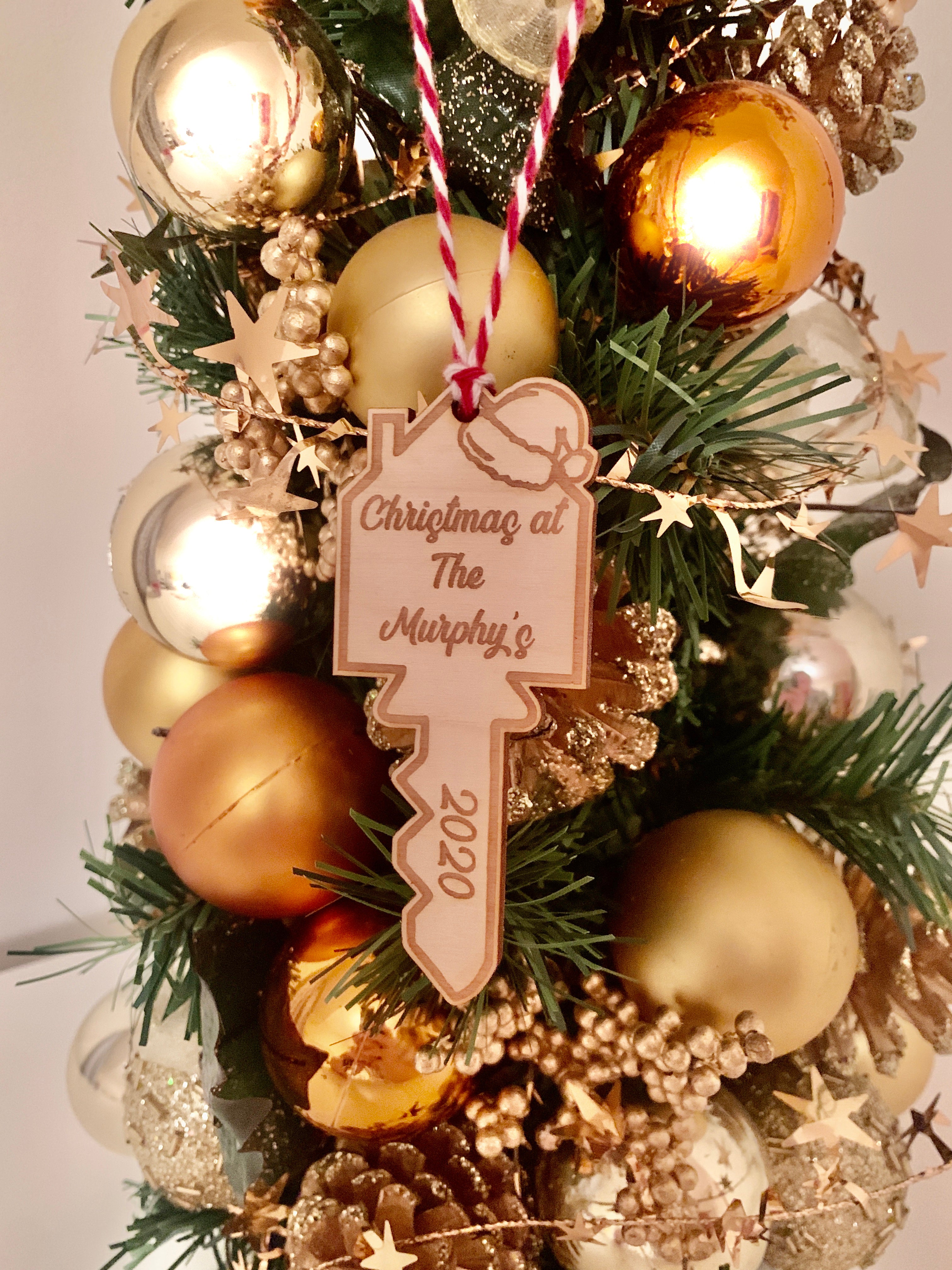 Personalised "Christmas At The..." Bauble