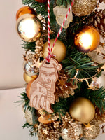 Load image into Gallery viewer, Husky - Personalised Dog Christmas Tree Decoration Bauble
